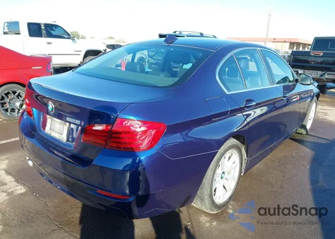 2015 BMW 528I z USA, uszkodzony, nr VIN WBA5A5C5XFD524505